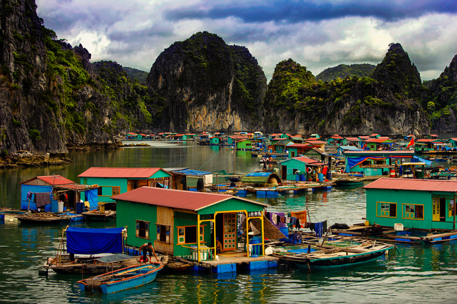 Vung Vieng fishing village