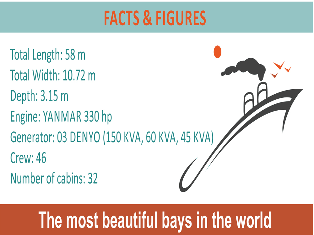 facts and figures of halong cruises